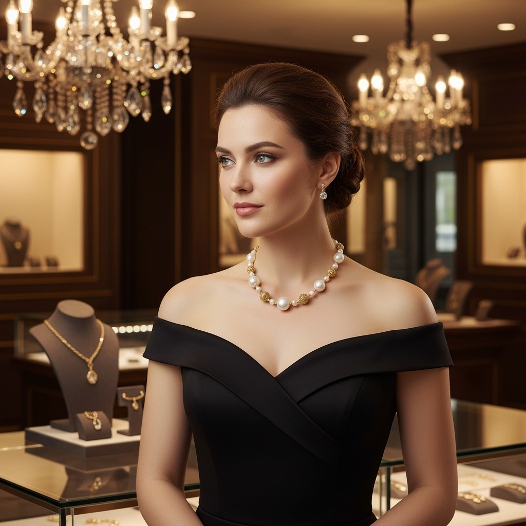 Collier de perles de culture