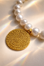 Clarté royal - collier en perles de culture baroque