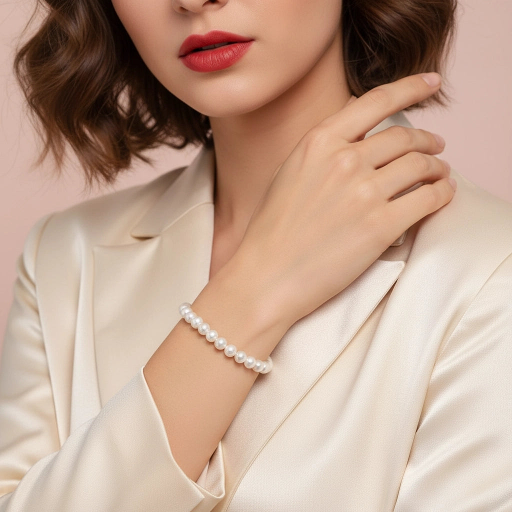 Princesse - Bracelet en perles de culture