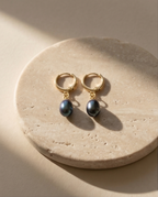 Boucles d oreilles en plaqué or 24k