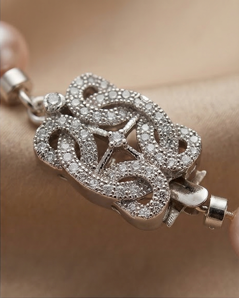 Souffle de Lilas - collier en perles de culture