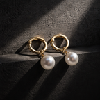 Éclat Majesté  - boucles d’oreilles avec perles de culture