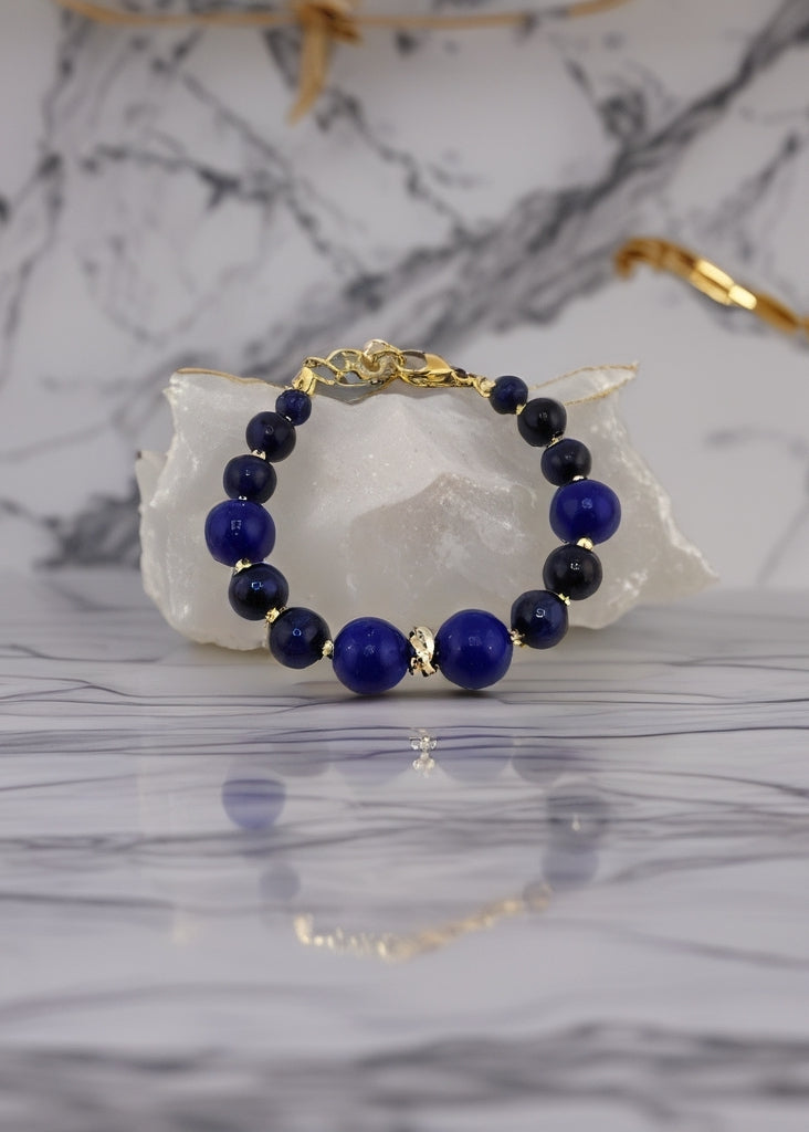 Bracelet en Lapis-Lazuli