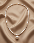 Reflet d'éternité- collier en perles de culture