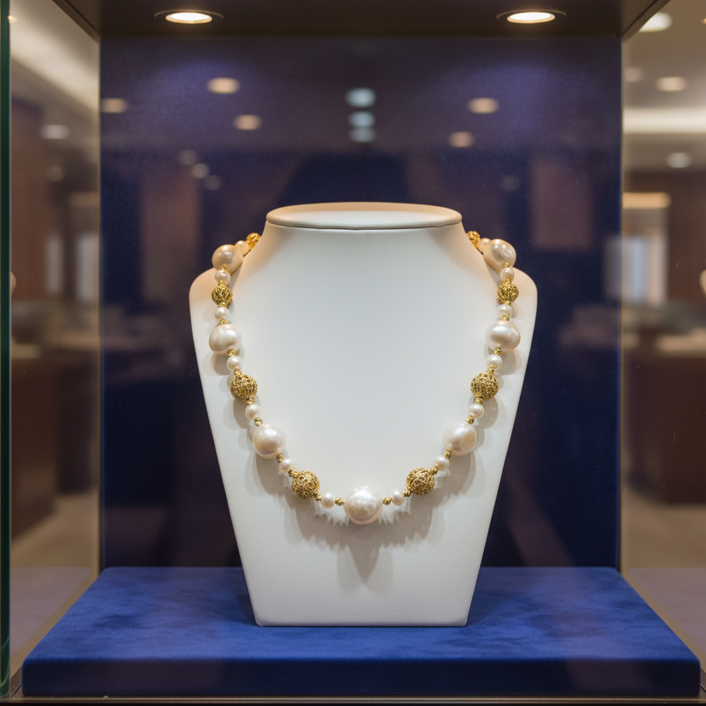 Collier de perles de culture