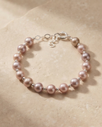 Souffle de Lilas -bracelet en perles de culture