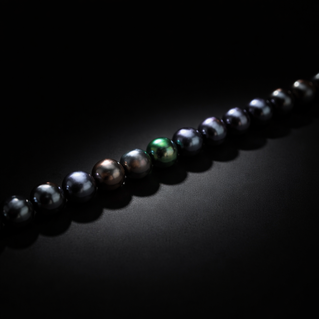 Bracelet en perles de culture