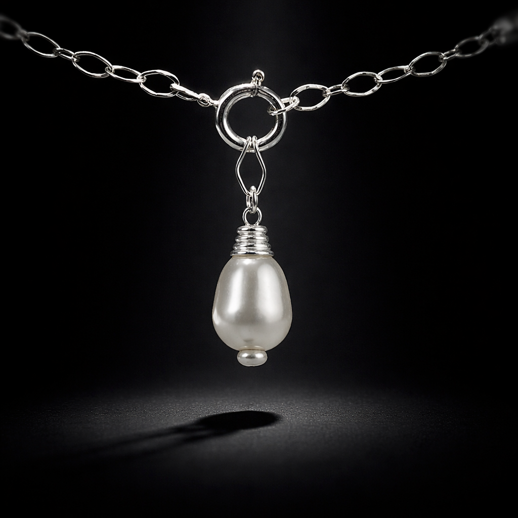 Bracelet argent et perles de culture