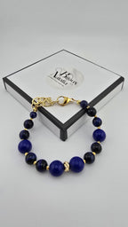 Bracelet en Lapis-Lazuli