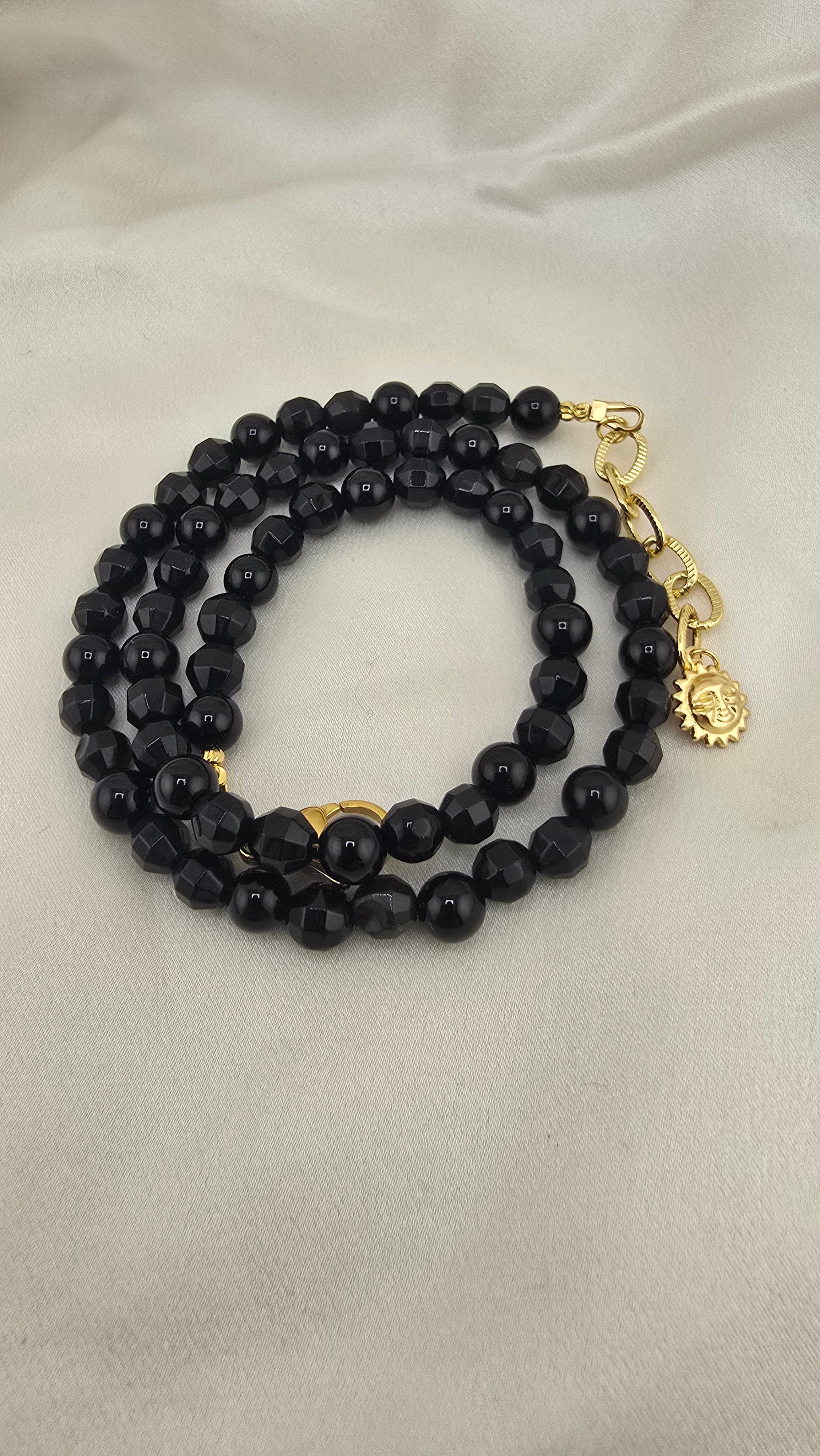 Collier en Onyx