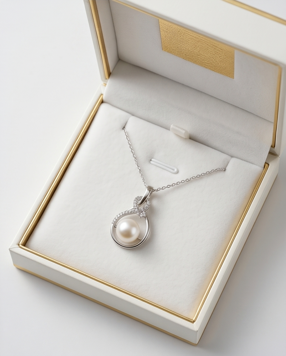 Collier chaine - Nœud d'Amour