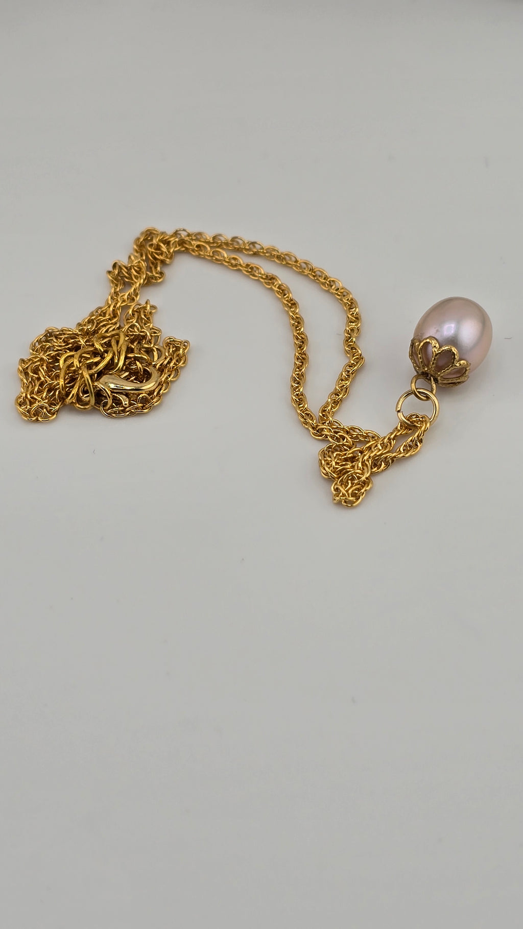 Perle de culture rose