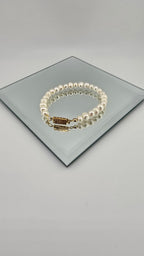 Bracelet perles de culture irrégulières