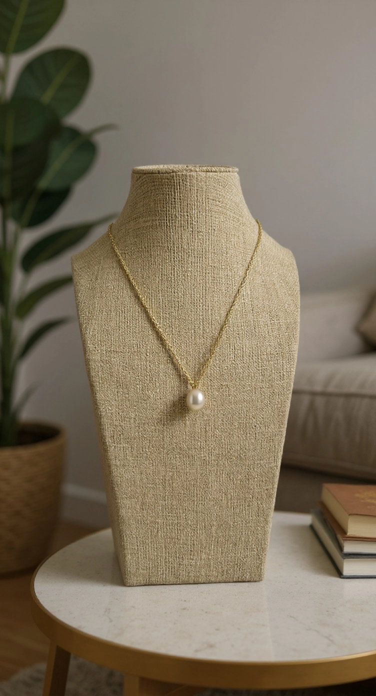 Perle de culture blanche très beau lustre