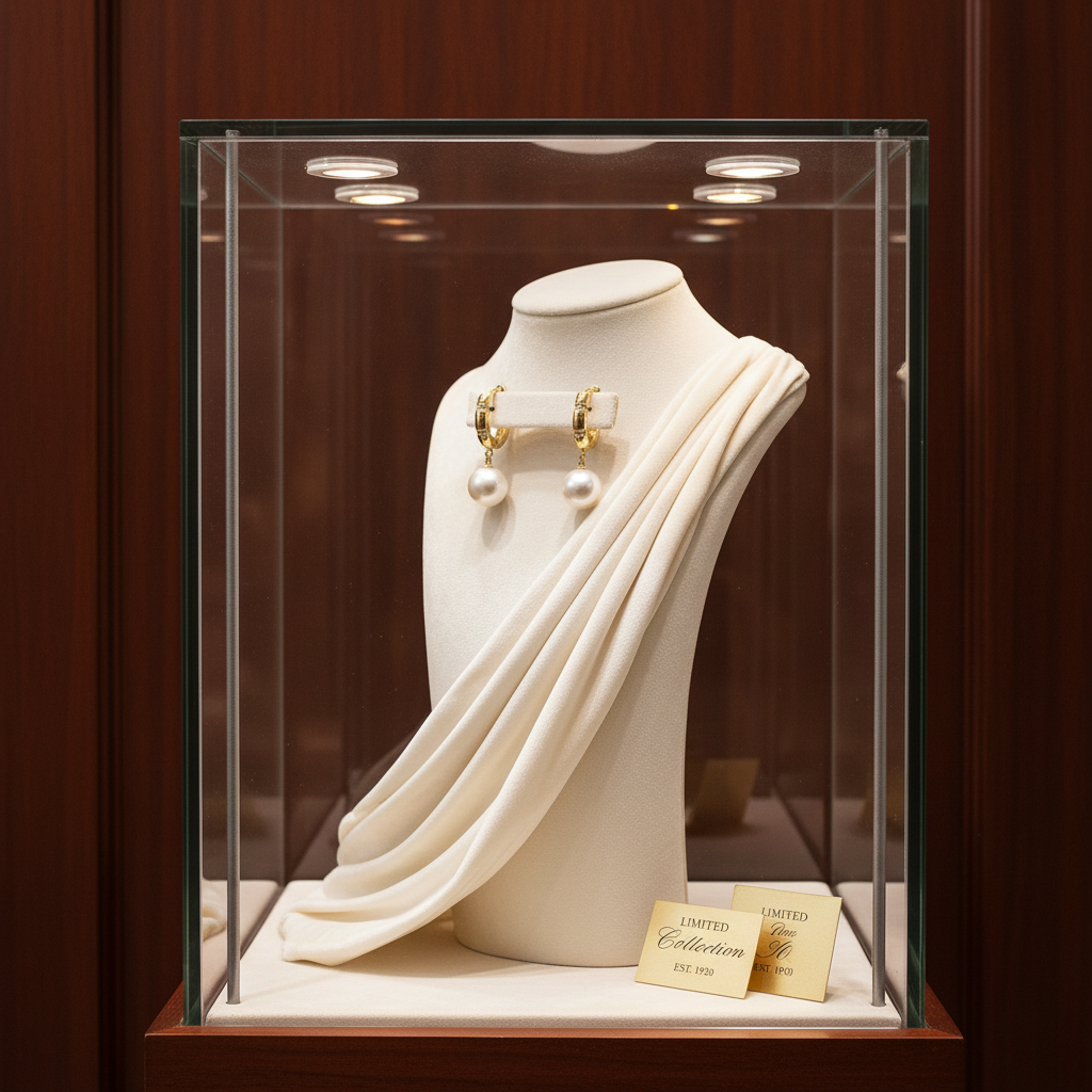 Boucles d’oreilles dormeuses avec perles de culture