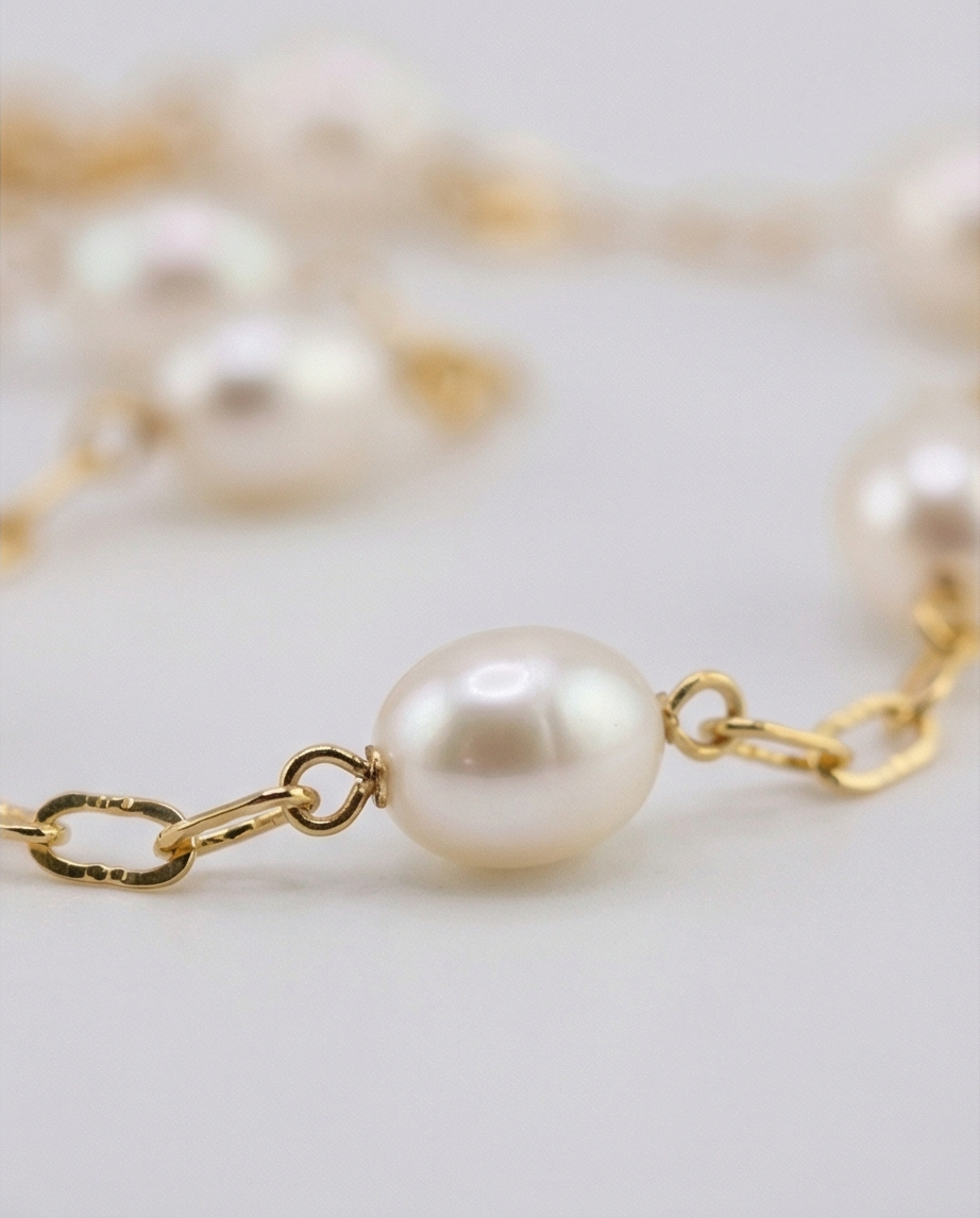 Élégance - Collier en perles de culture