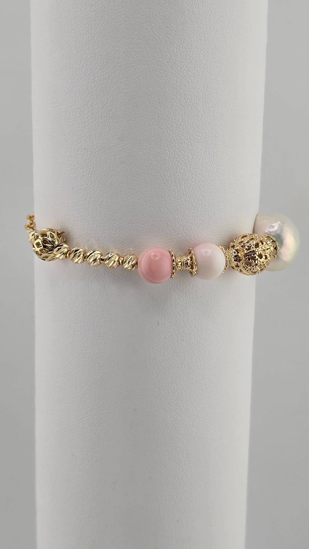 Bracelet en perles de Lambi