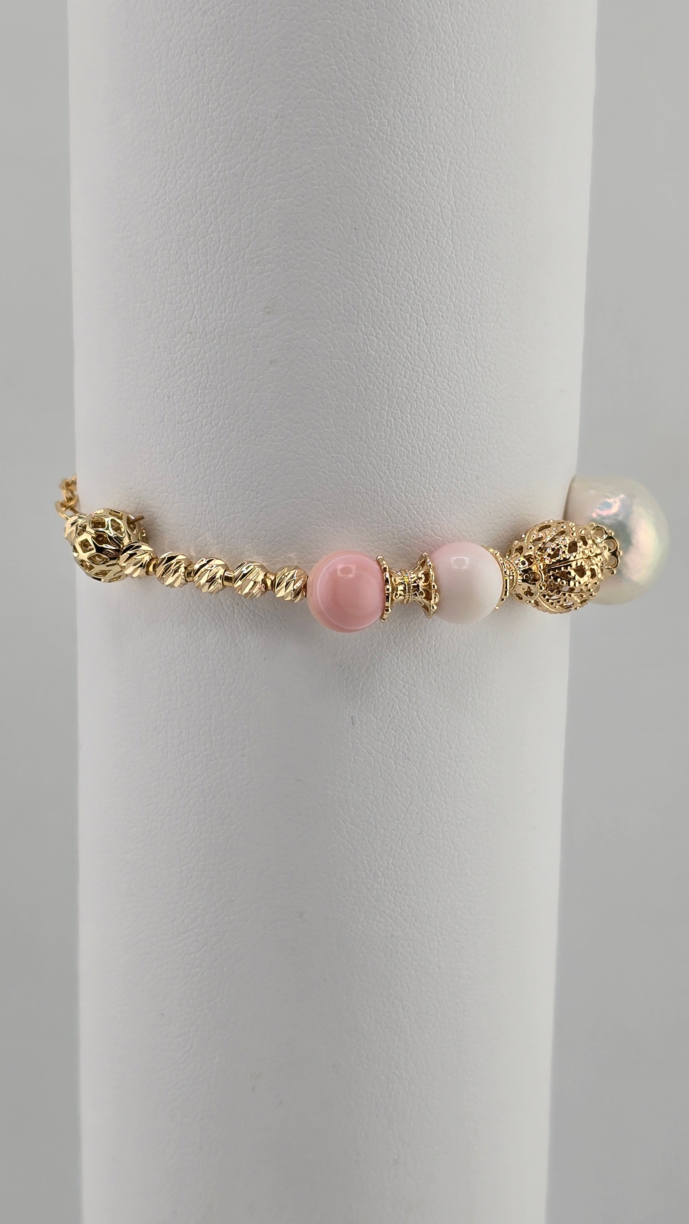 Bracelet en perles de Lambi