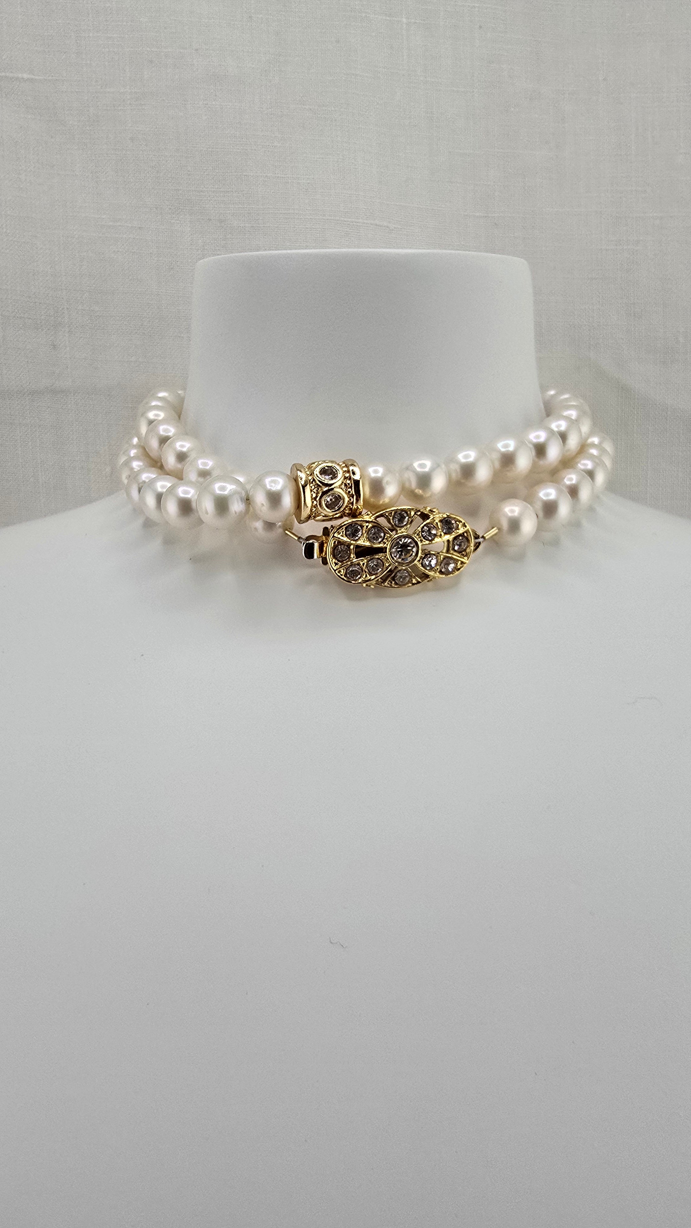 Collier en perles de culture