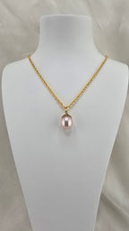 Perle de culture rose