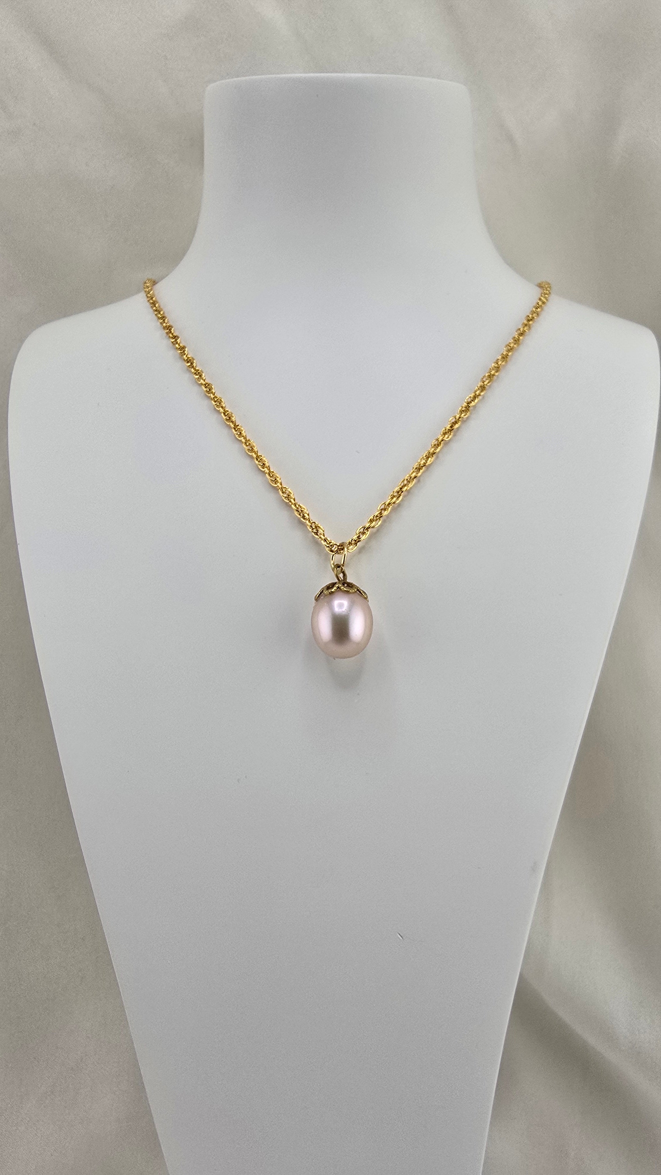 Perle de culture rose