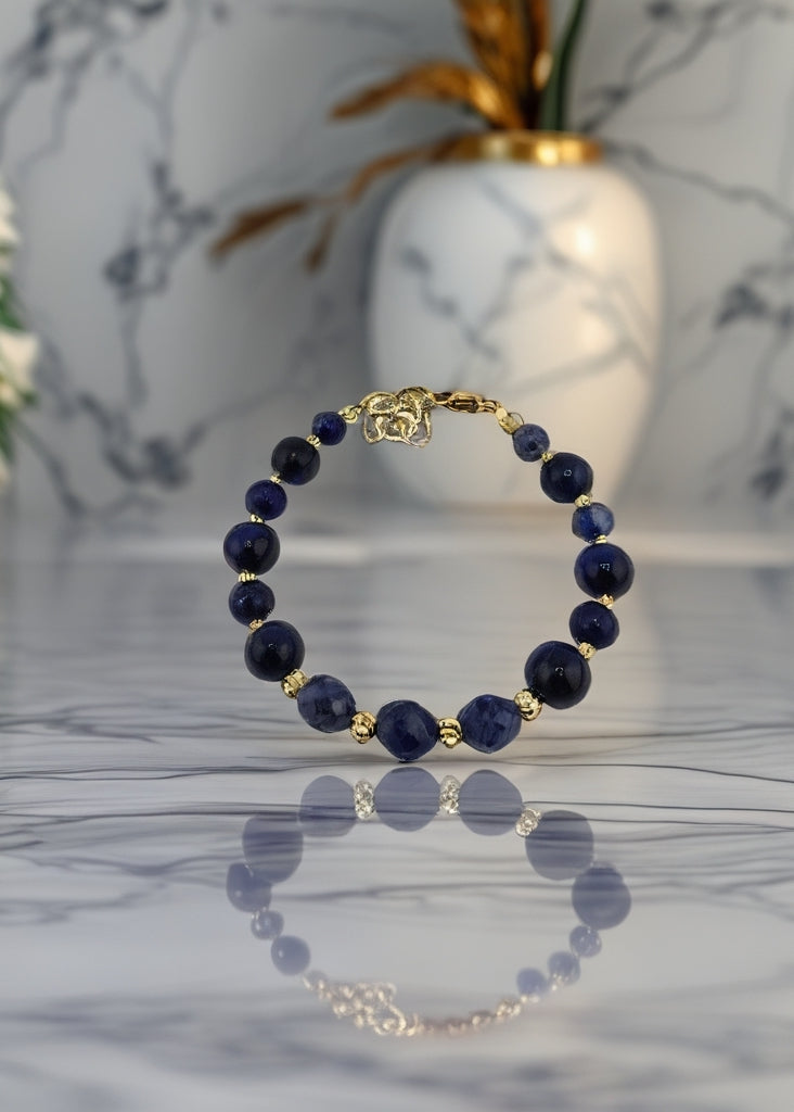 Bracelet en Lapis-Lazuli