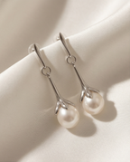 Boucles d ' oreilles en argent rhodié 925/1000