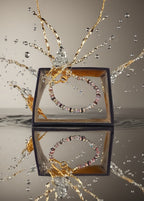 Bracelet  en pierres fines