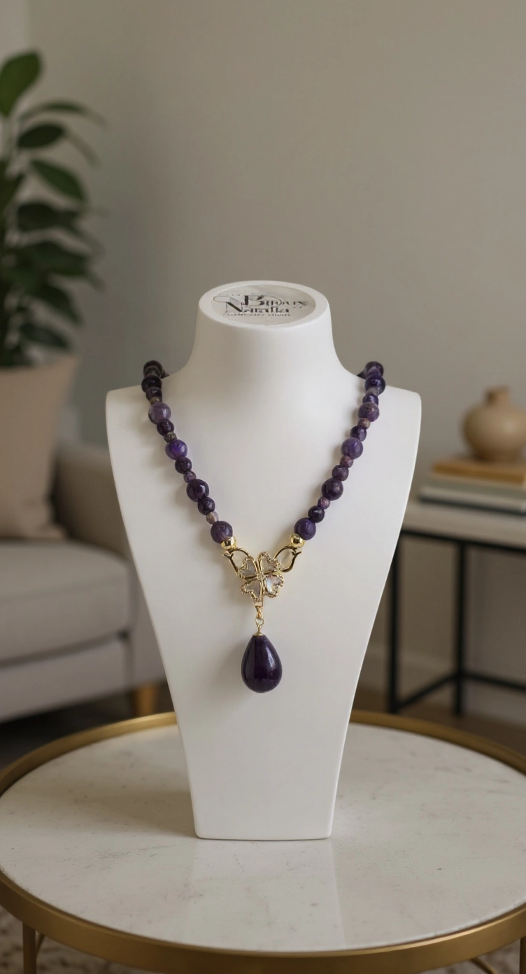 Collier en Améthyste