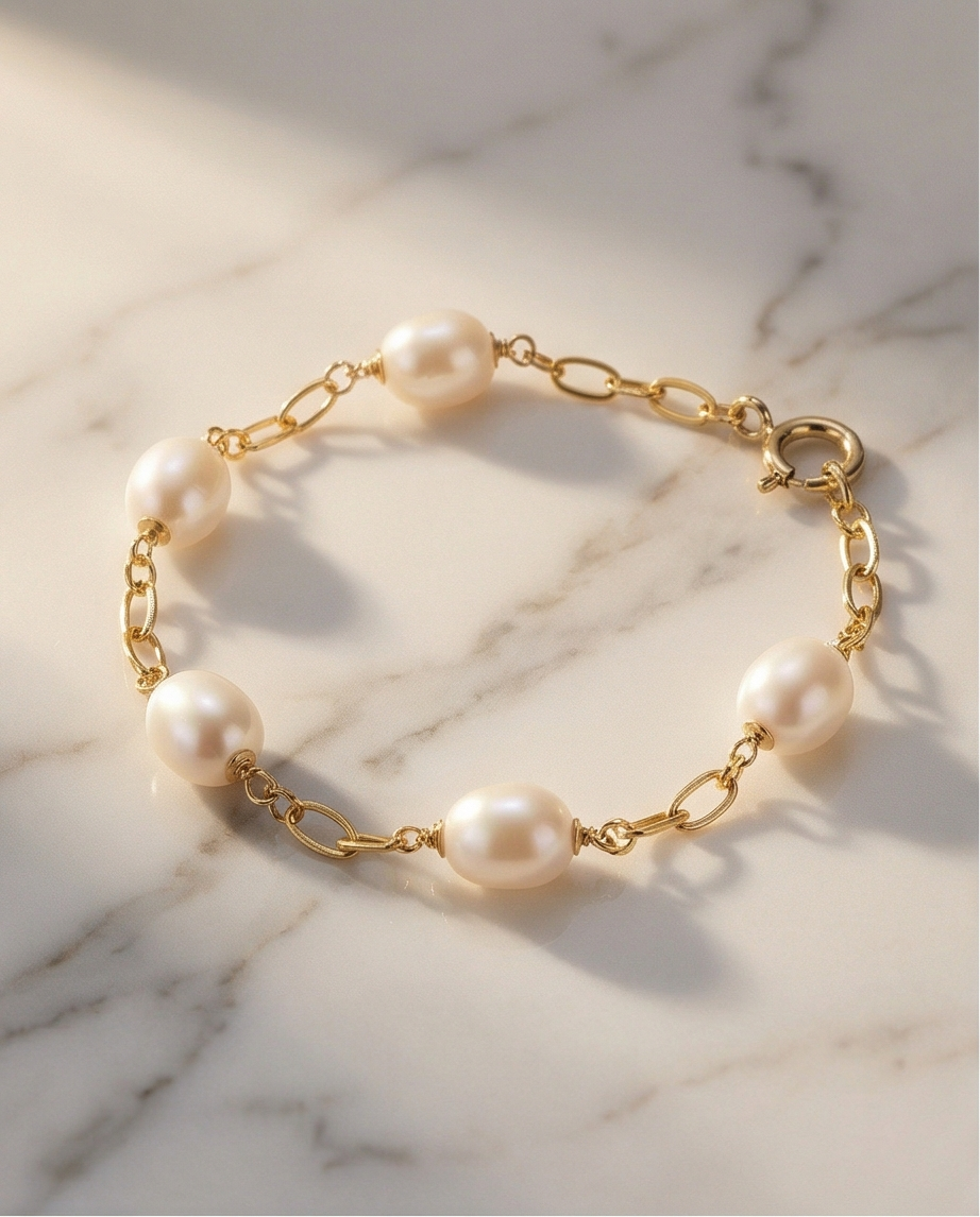 Élégance - Bracelet en perles de culture