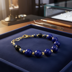 Bracelet en Lapis-Lazuli