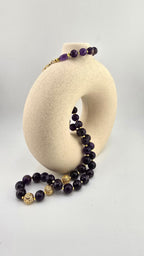 Collier Long en Améthyste