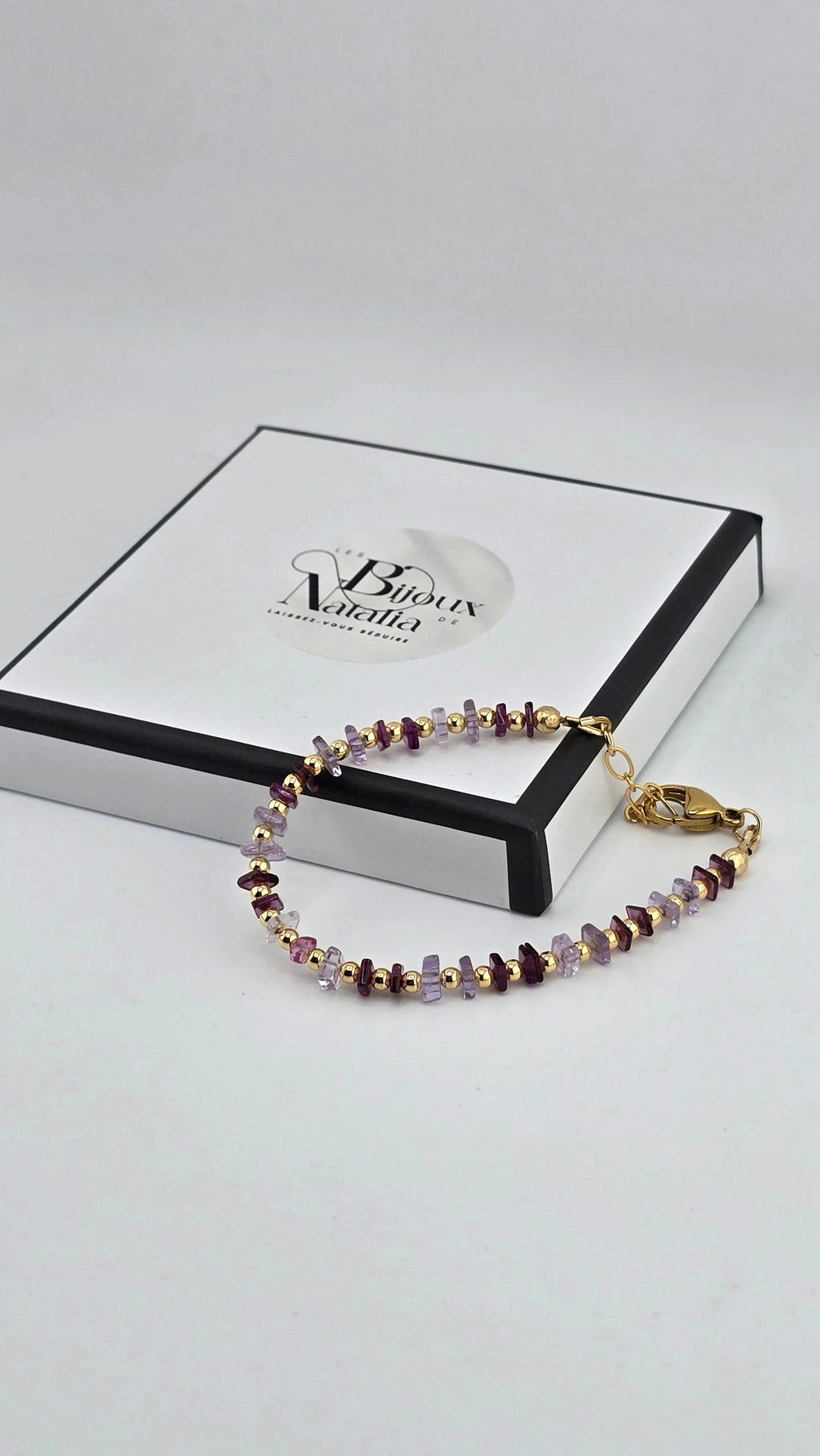 Bracelet  en pierres fines