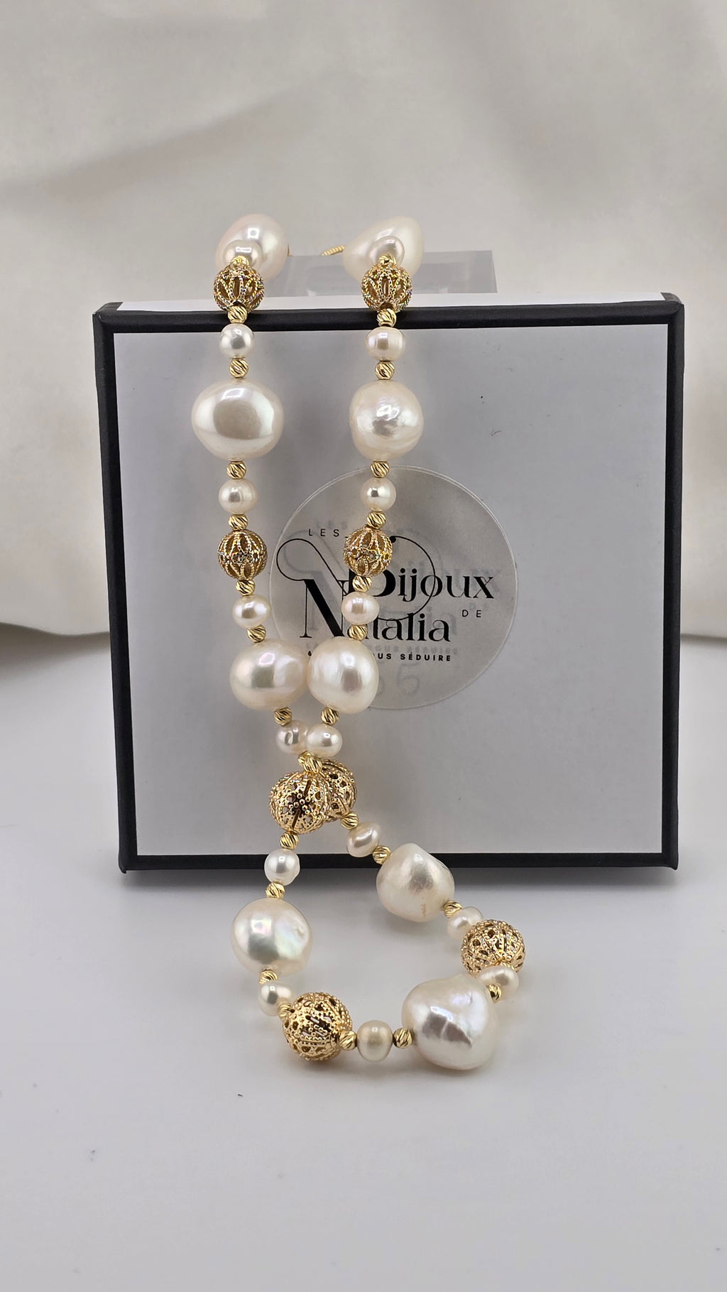 Collier de perles de culture