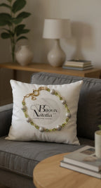 Bracelet en perles de culture et cristal