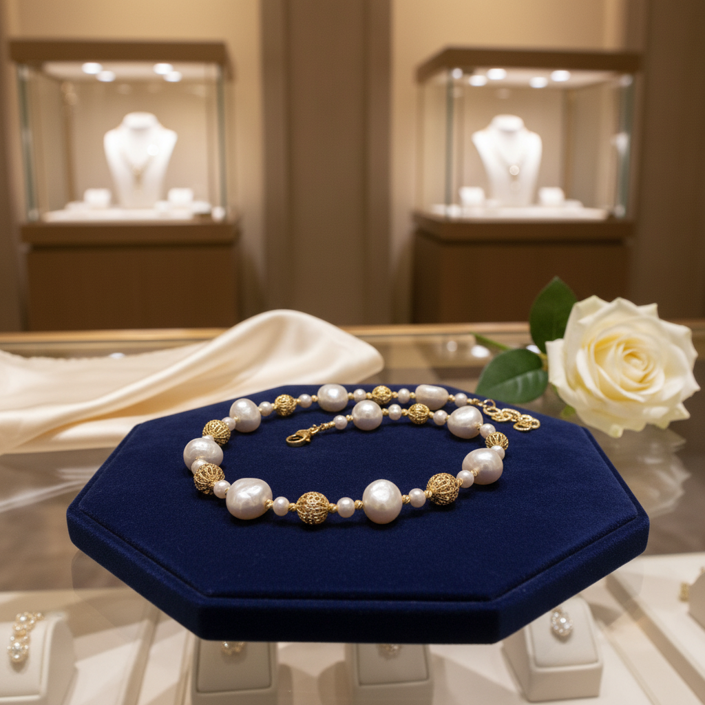 Collier de perles de culture