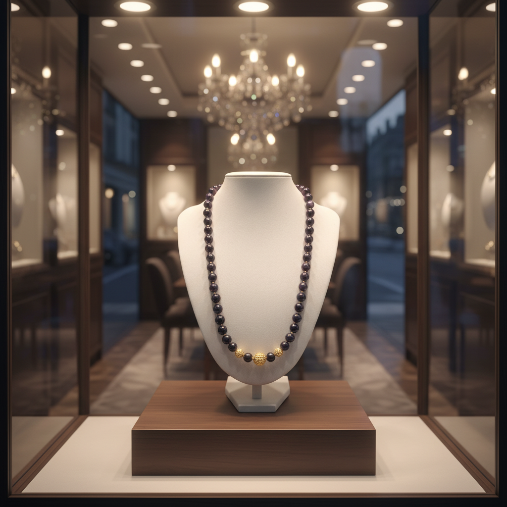 Collier Long en Améthyste