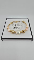 Bracelet en perles de Lambi