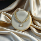 Collier en perles étincelantes