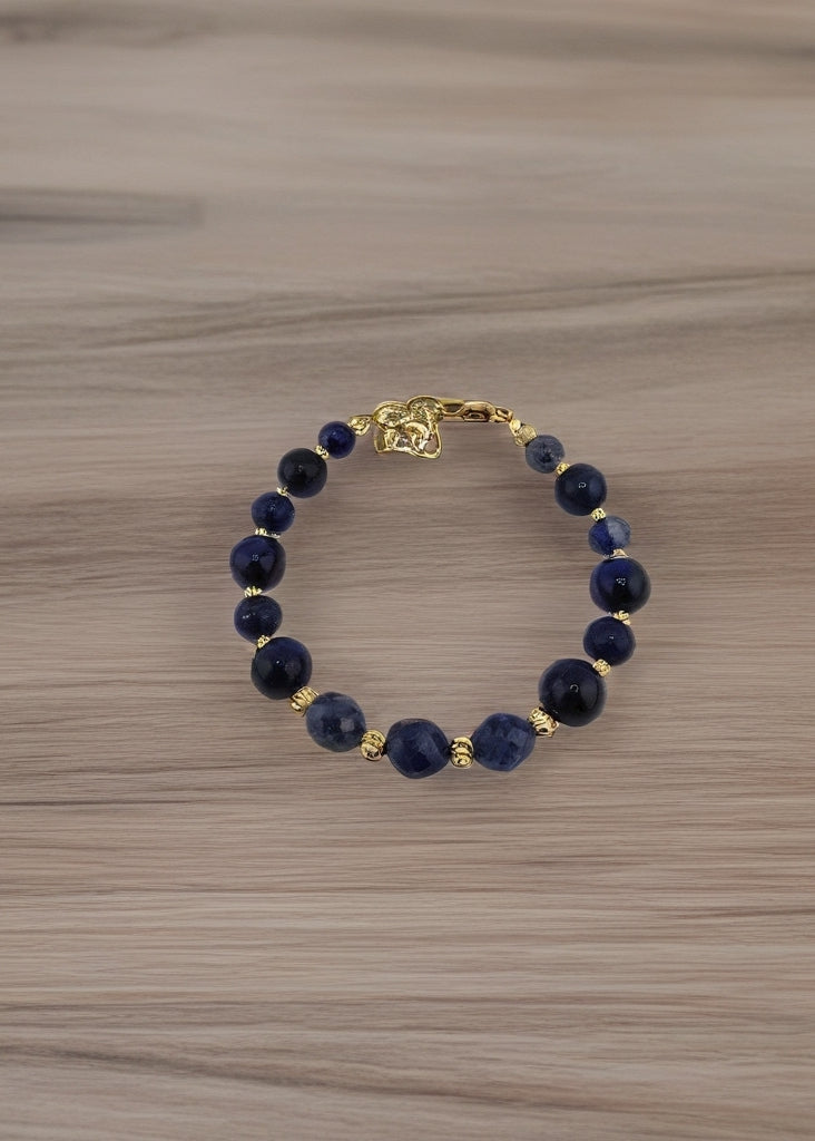 Bracelet en Lapis-Lazuli