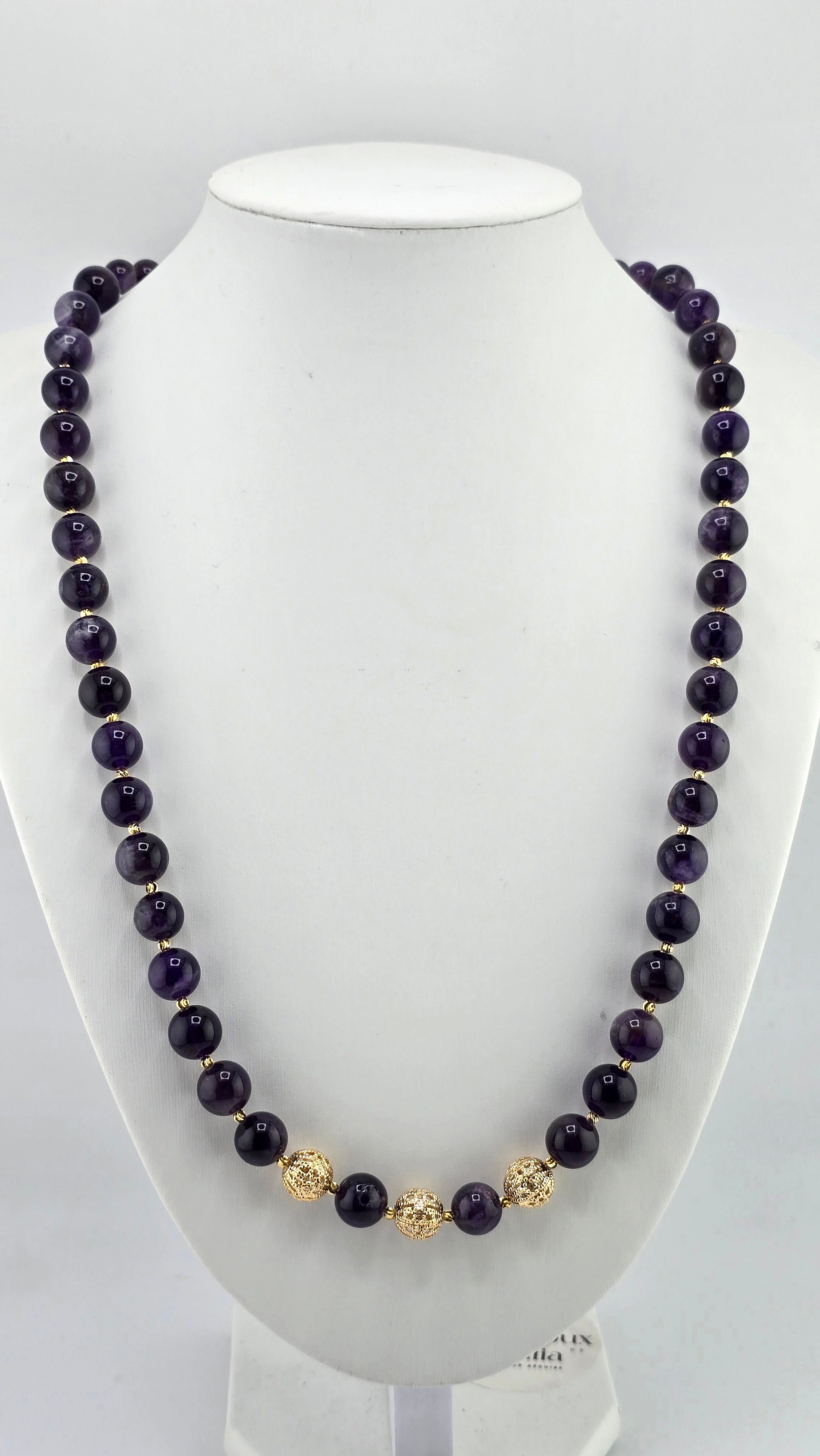 Collier Long en Améthyste