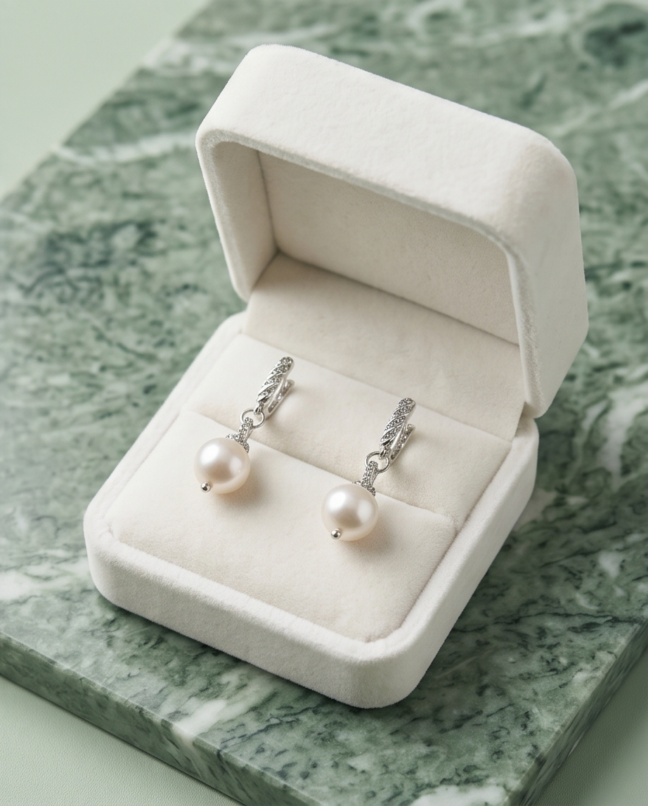 Boucles d’oreilles en argent 925