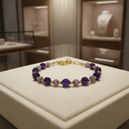 Bracelet en Améthyste