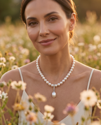 Collier argent 925 perles de culture - Imtemporel nacré