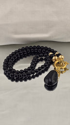 Collier en onyx noir
