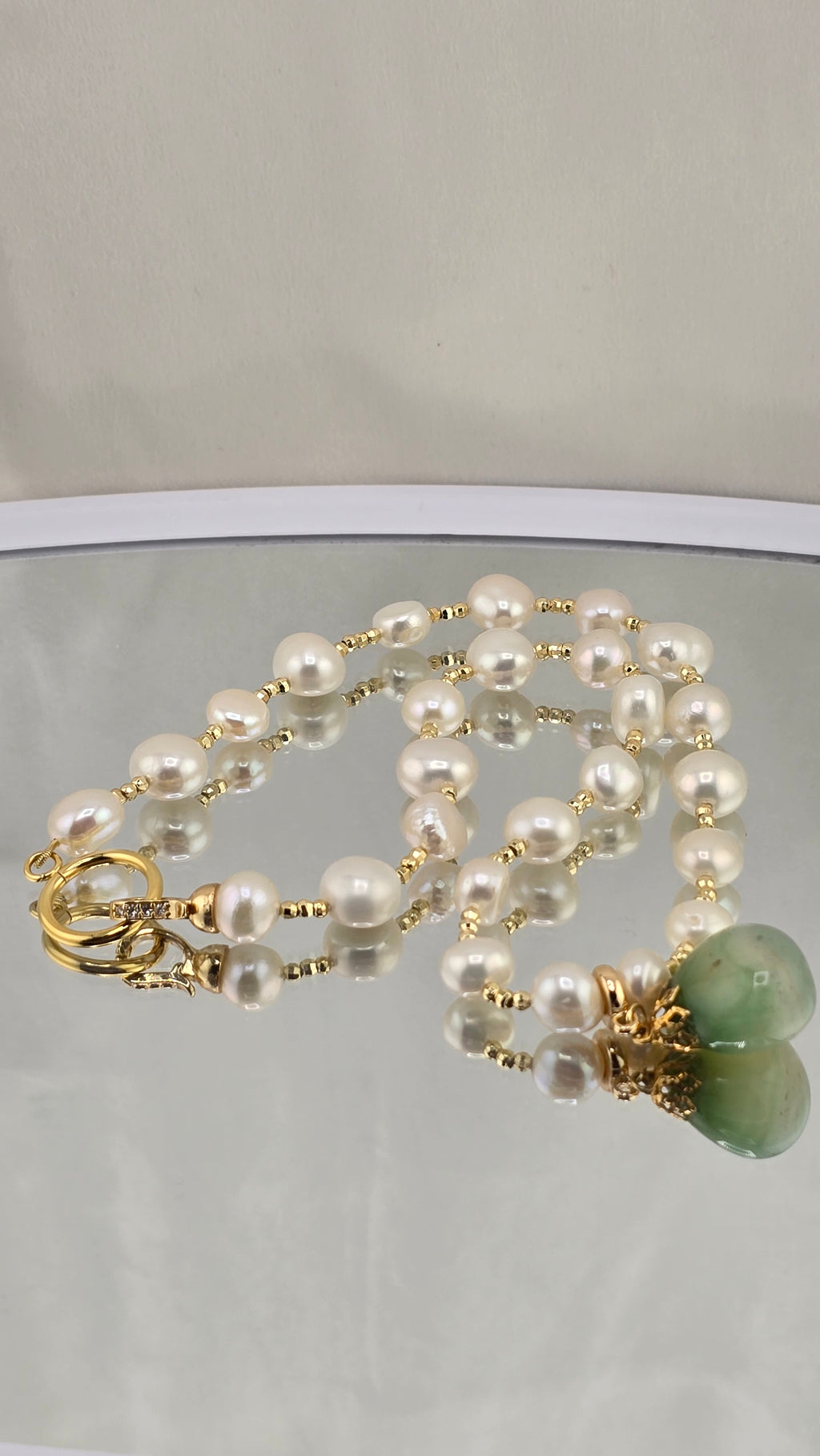 Collier d 'exception en perles de culture et perles en vermeil