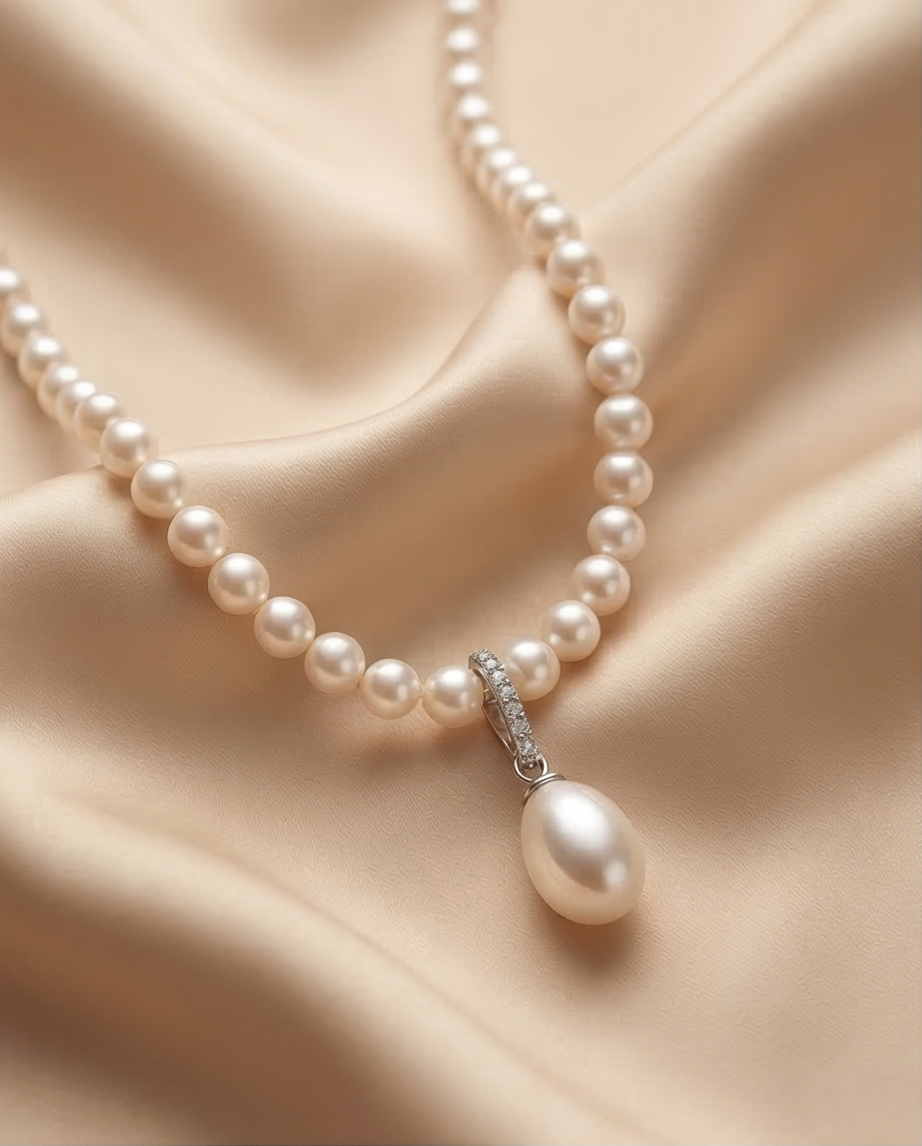 Intemporel Nacré - collier perles de culture