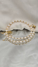 Collier ras du cou en perles de culture dans son écrin