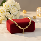 Collier en plaqué or et son pendentif