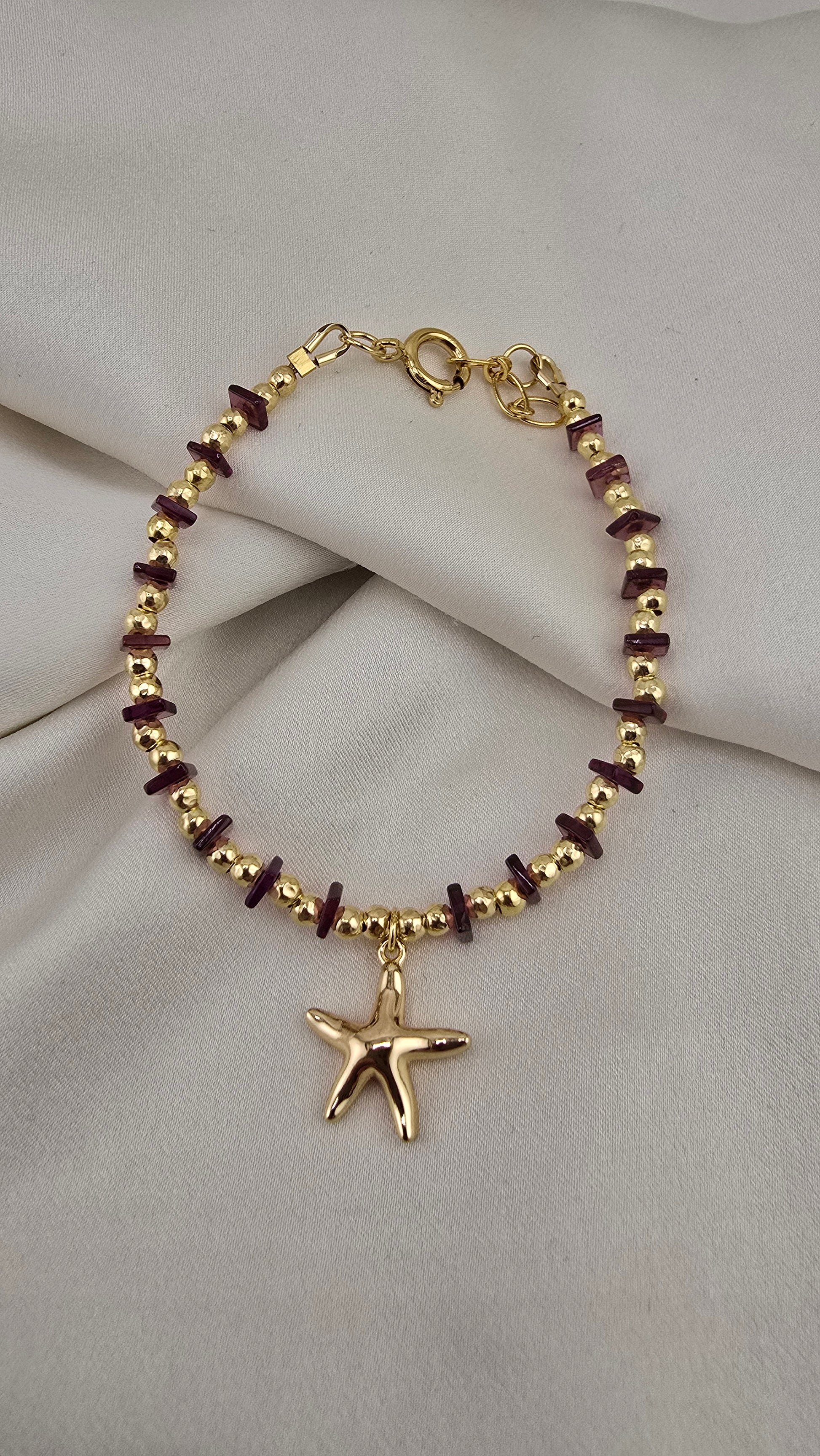 Bracelet en Rhodolite